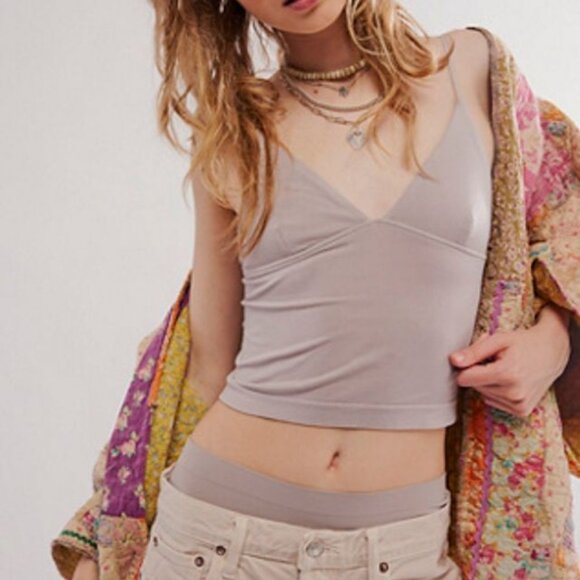 Free People Luna Tencel Triangle Cami - Picture 1 of 2